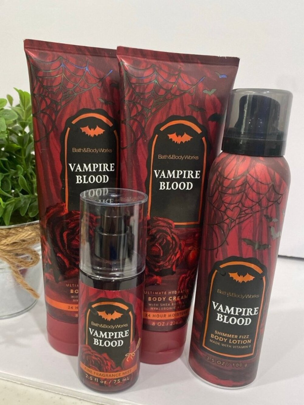 “Vampire Blood” Bath & Body Works NEW 4 Pc Bundle